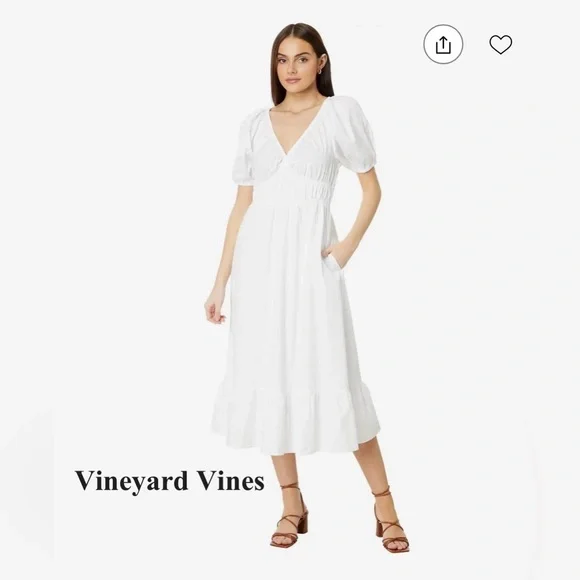 Vineyard Vines | Dresses | Vineyard Vineswomens White Midi Dress | Poshmark Vineyard Vines | Dresses | Vineyard Vineswomens White Midi Dress | Poshmark